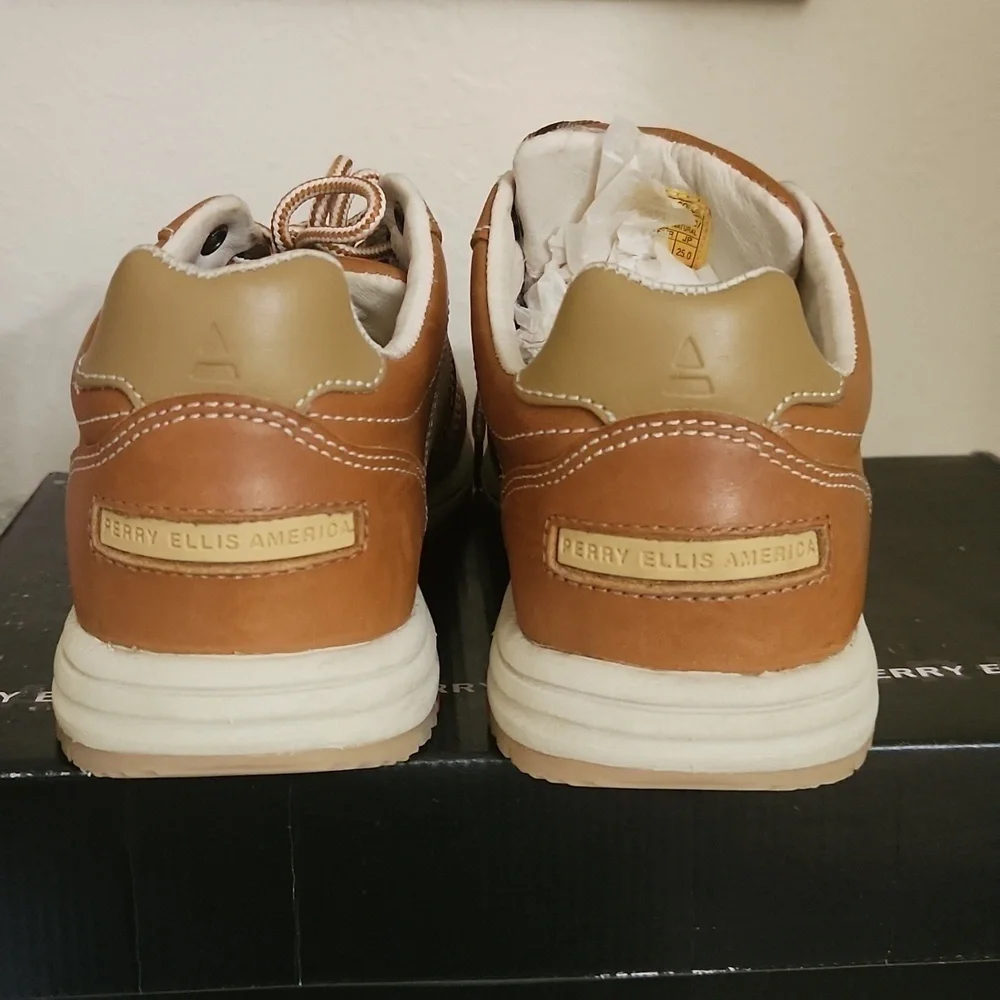 Perry Ellis Chaser Shoes Boys 6 1/2 Ladies 8 Contemporary Party Church School - Picture 5 of 11